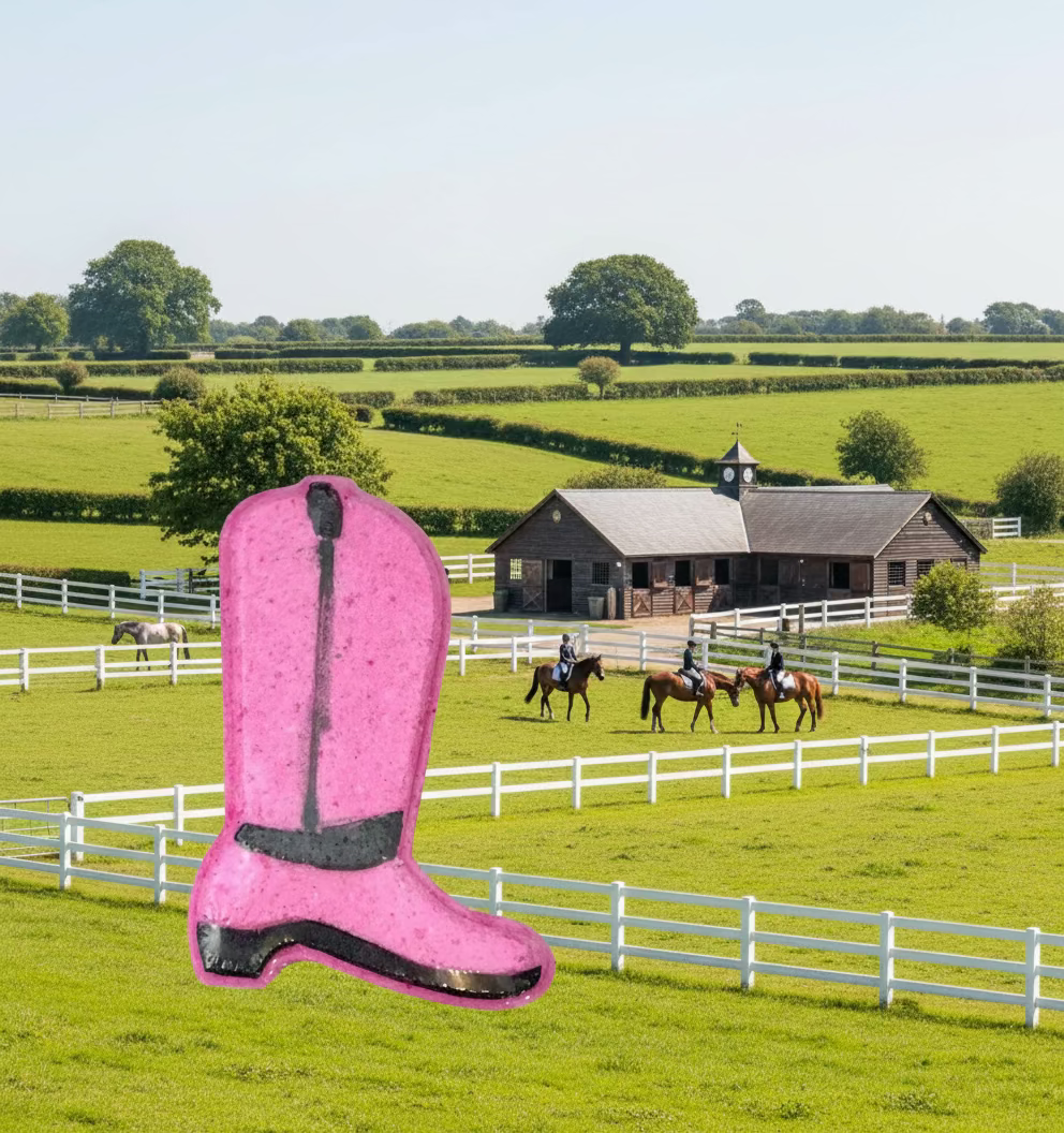 Cowboy Boot Bath Bomb – White Cottontail