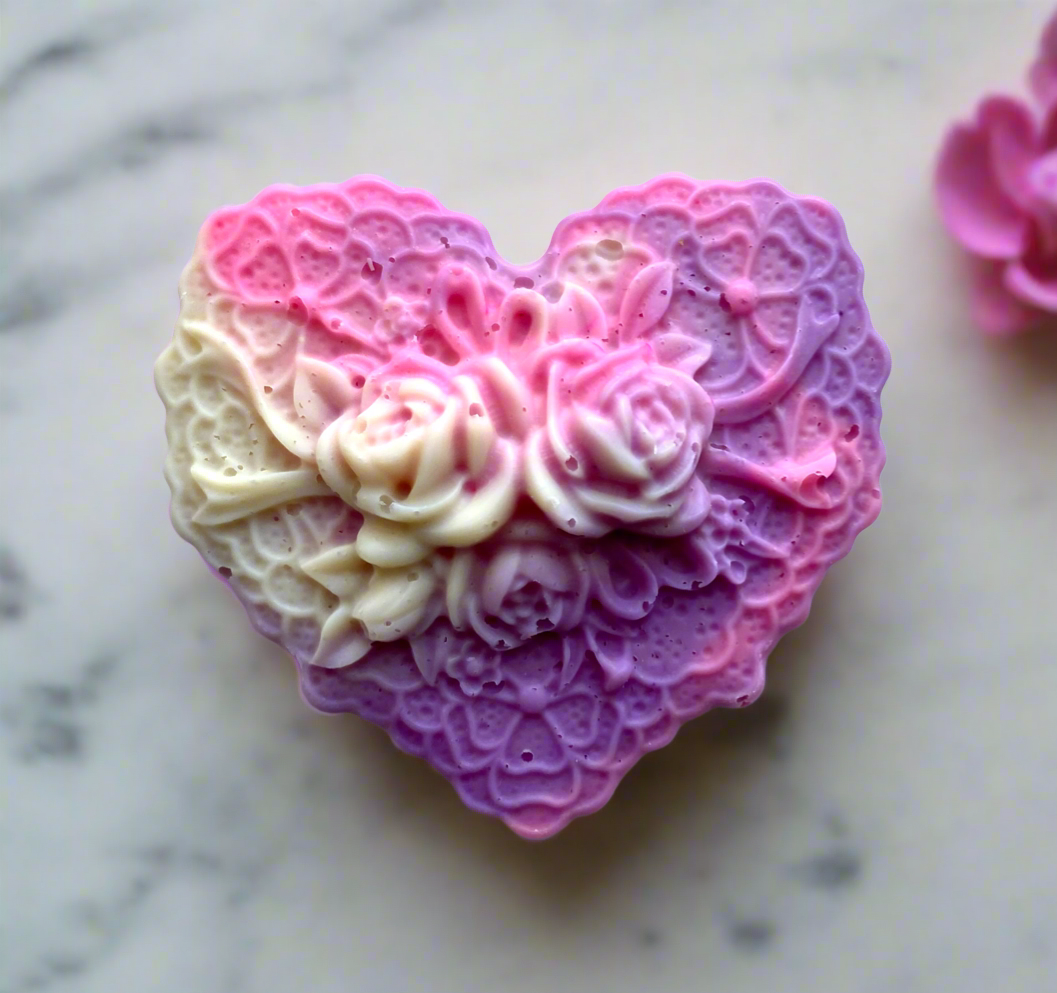 Heart Soaps. Great for Wedding favours, Valentines, Showers.