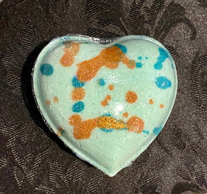 Large Heart Bath Bomb for Wedding Favours, Valentines, Love.